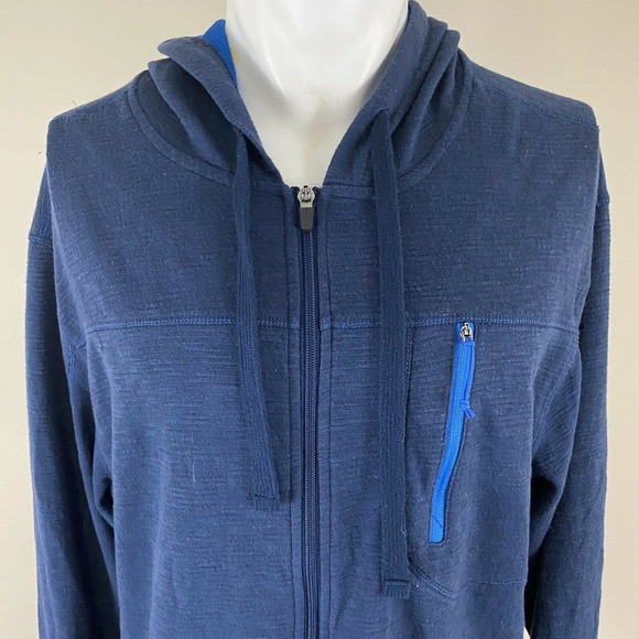 Eddie Bauer Lightweight Blue Athletic Jacket - Picture 6 of 11